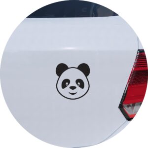 Adesivo de Carro Urso Panda Emoji Emoticon