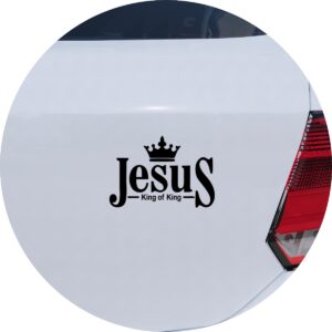 Adesivo de Carro Jesus King of King