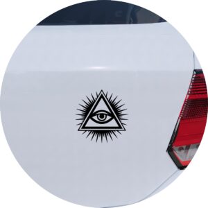 Adesivo de Carro Illuminati Olho da Providência