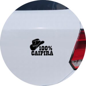 Adesivo de Carro 100% Caipira