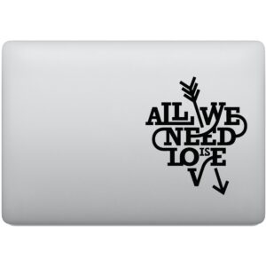 Adesivo de Notebook All we need is Love