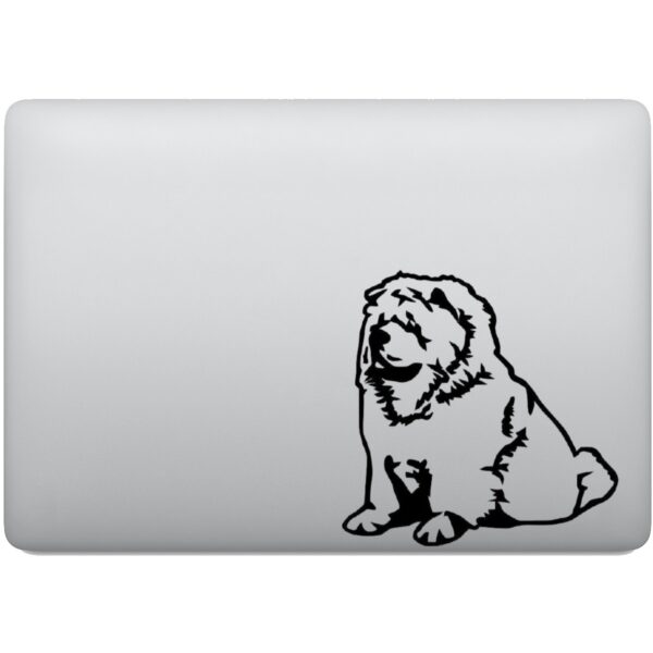 Adesivo de Notebook Cachorro Chow Chow