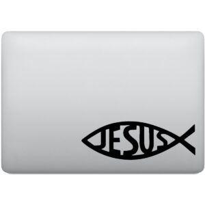 Adesivo de Notebook Peixe Jesus Cristão