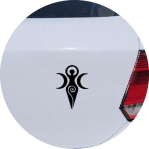 Adesivo de Carro Símbolo Deusa Wicca Bruxa