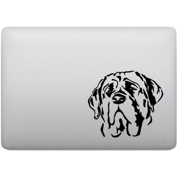 Adesivo de Notebook Cachorro Raça Mastiff Fila