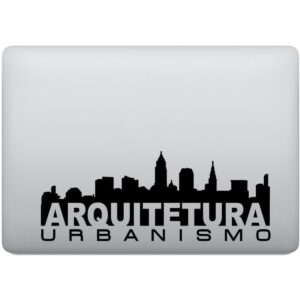 Adesivo de Notebook Arquitetura e Urbanismo