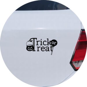 Adesivo de Carro Doces ou Travessuras - Trick or Treat