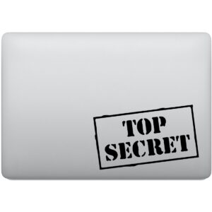 Adesivo de Notebook Top Secret - Ultra Sigiloso