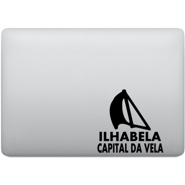 Adesivo de Notebook Ilhabela Capital Da Vela