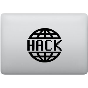 Adesivo de Notebook Hack Web Hacker