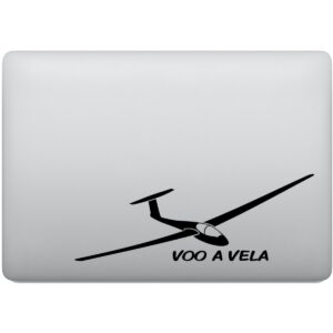 Adesivo de Notebook Aeromodelismo Voo a Vela