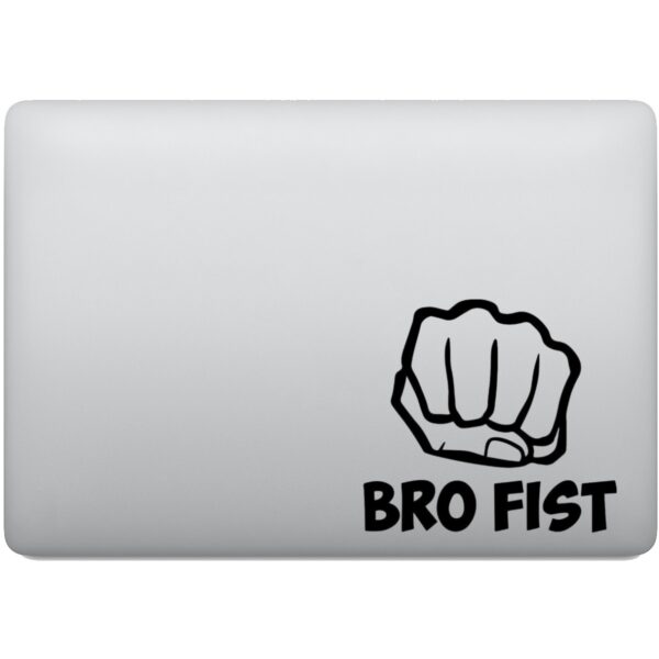 Adesivo de Notebook Bro Fist Bro Punho