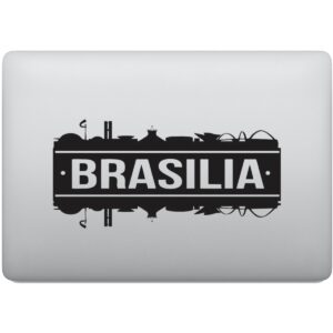 Adesivo de Notebook Brasília Cidade Turismo