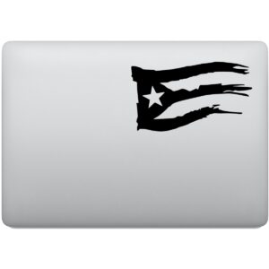 Adesivo de Notebook Cuba e Porto Rico Bandeira