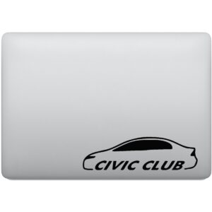 Adesivo de Notebook Clube Honda Civic