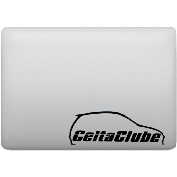 Adesivo de Notebook Celta Clube Chevrolet