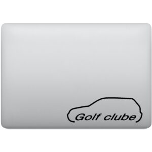 Adesivo de Notebook Clube do Carro Golf