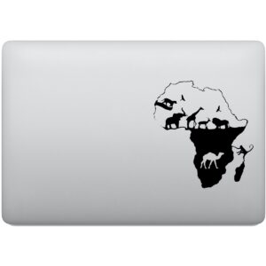 Adesivo de Notebook África Continente Safari Animais