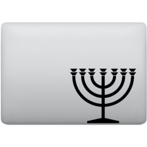 Adesivo de Notebook Candelabro Menorah