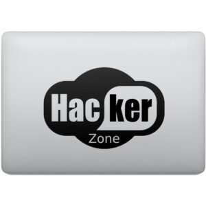 Adesivo de Notebook Hacker Zone