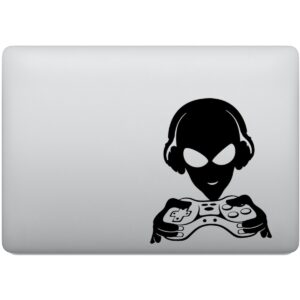 Adesivo de Notebook Alien Gamer Extra Terrestre