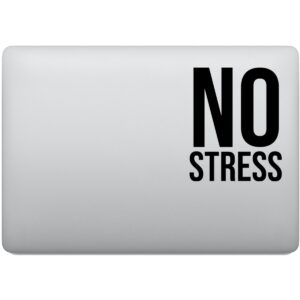 Adesivo de Notebook No Stress - Sem Estresse