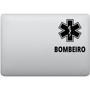 Adesivo de Notebook Símbolo Bombeiro Profissão