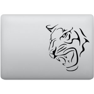 Adesivo de Notebook Tigre Rugindo