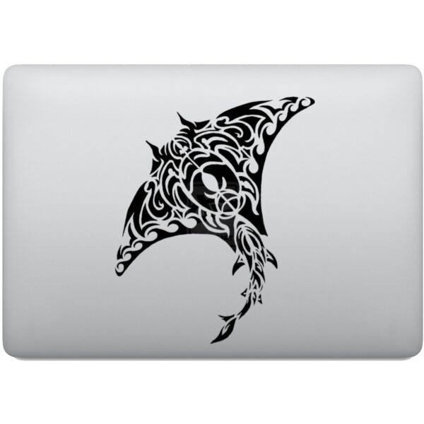 Adesivo de Notebook Arraia Tribal Animal Marinho