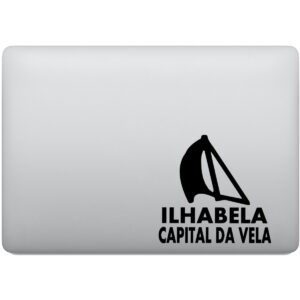 Adesivo de Notebook Cidade de Ilhabela Capital da Vela