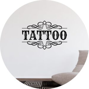 Adesivo de Casa Estúdio De Tatuagem Tattoo Body Ink