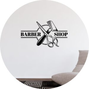 Adesivo de Casa Barbearia