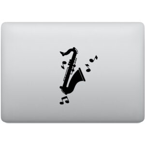 Adesivo de Notebook Saxofone