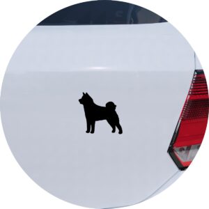 Adesivo de Carro Cachorro Raça Akita