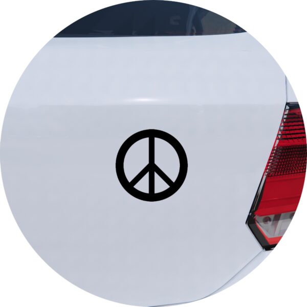 Adesivo de Carro Hippie Paz e Amor