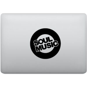 Adesivo de Notebook Soul Music