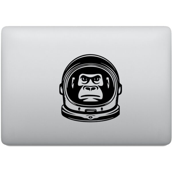 Adesivo de Notebook Macaco Astronauta