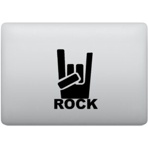 Adesivo de Notebook Rock And Roll Heavy Metal