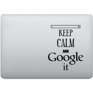 Adesivo de Notebook Keep Calm And Google It