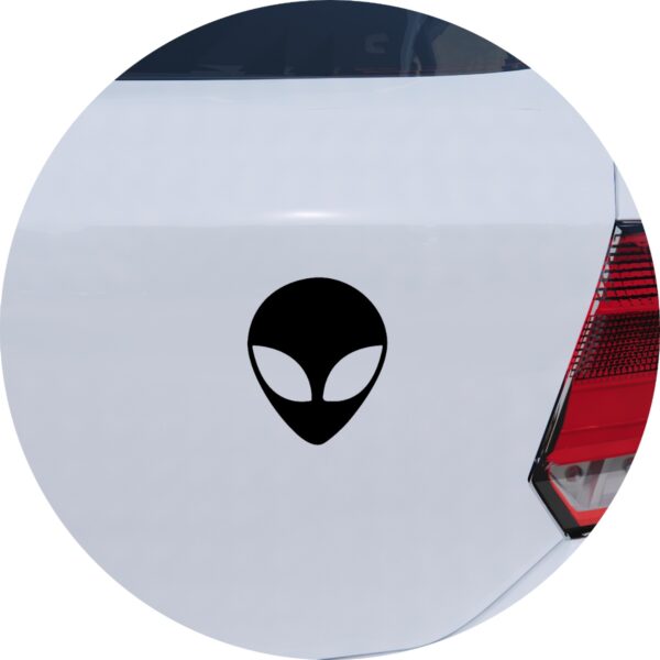 Adesivo de Carro Alien Gray Et