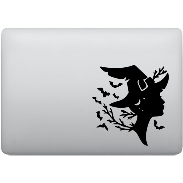 Adesivo de Notebook Bruxa Witch Wicca