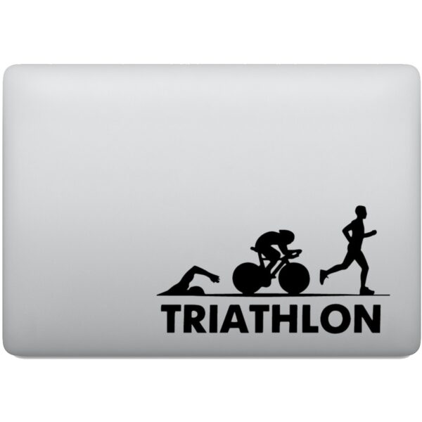 Adesivo de Notebook Triatlo Esporte Triathlon