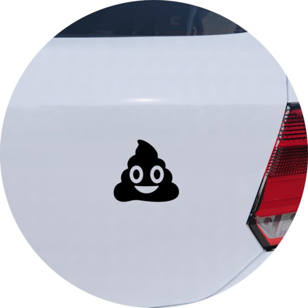 Adesivo de Carro Coco Emoji