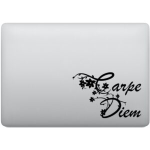 Adesivo de Notebook Carpe Diem - Aproveite o dia