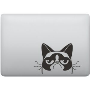 Adesivo de Notebook Gato Mal Humorado Grumpy Cat