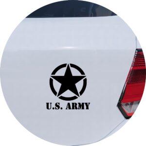 Adesivo de Carro Us. Army Jeep Troller