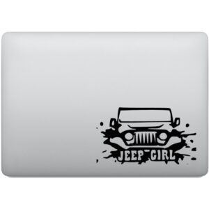 Adesivo de Notebook Jeep Girl - Garota Jeep