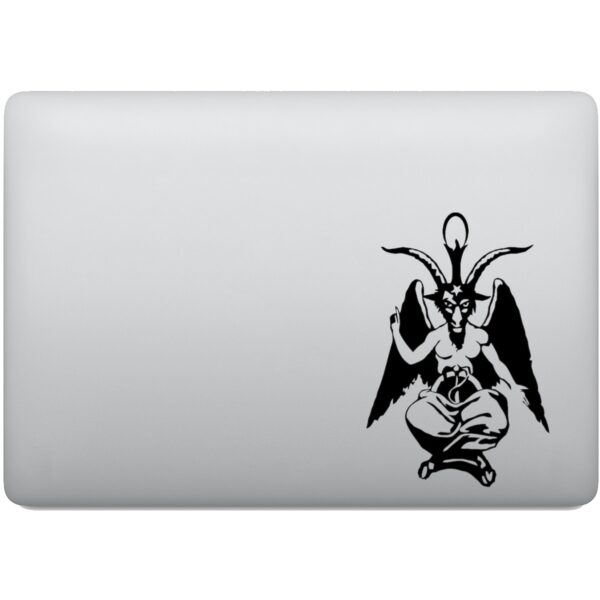 Adesivo de Notebook Demônio Baphomet