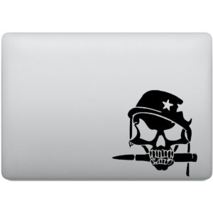 Adesivo de Notebook Soldado Caveira de Exército Militar