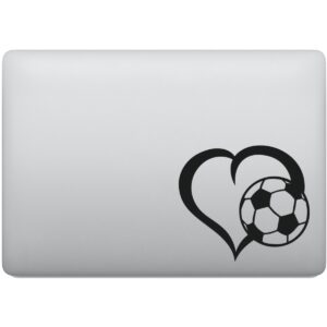 Adesivo de Notebook Amor por Futebol